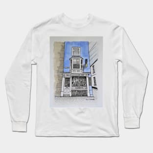 Fish & Chip Shop Painting Southwold Long Sleeve T-Shirt